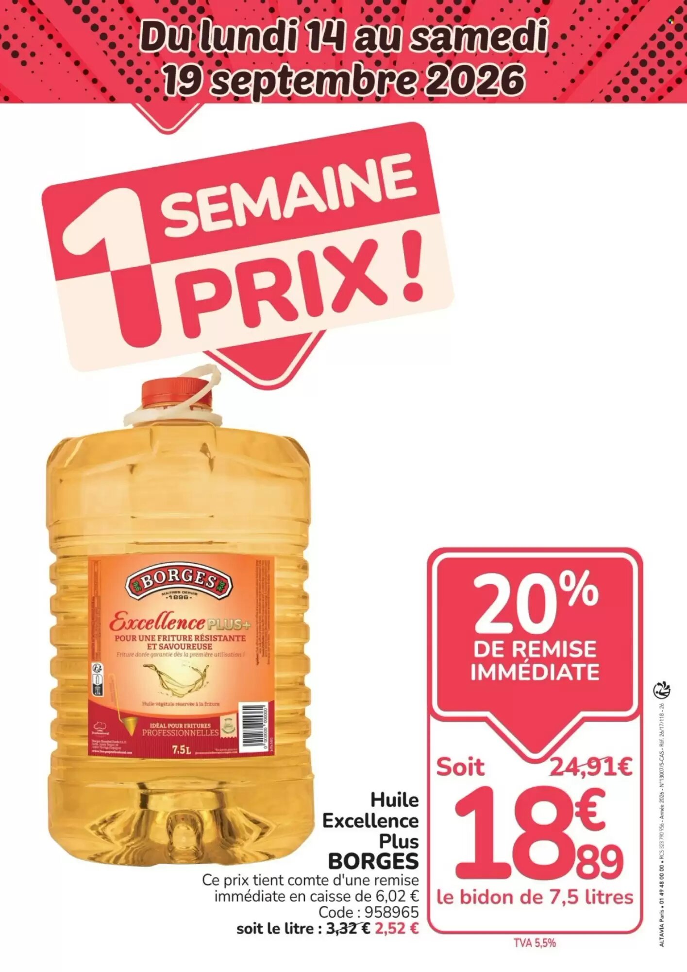 Prospectus promotionnel Promocash valable à partir du 31/08/2026 - Page 15.