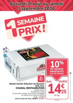 Prospectus promotionnel Promocash valable à partir du 31/08/2026