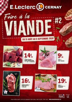 Prospectus promotionnel E.Leclerc valable à partir du 31/08/2026