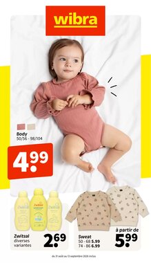 Prospectus promotionnel Wibra valable à partir du 31/08/2026