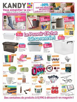 Prospectus promotionnel Kandy valable à partir du 31/08/2026