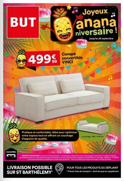 Prospectus promotionnel BUT valable à partir du 31/08/2026