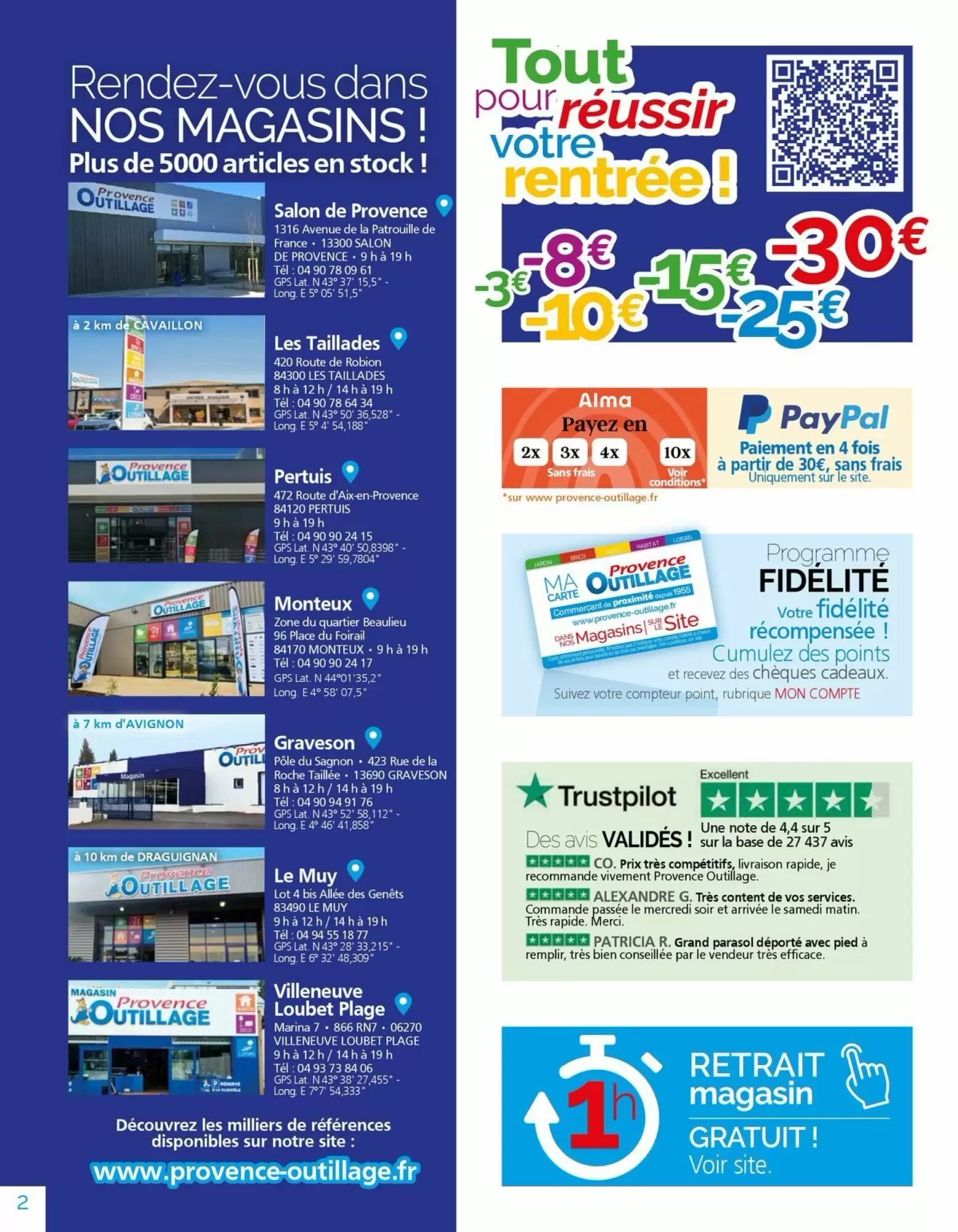Prospectus promotionnel Provence Outillage valable à partir du 31/08/2026 - Page 2.