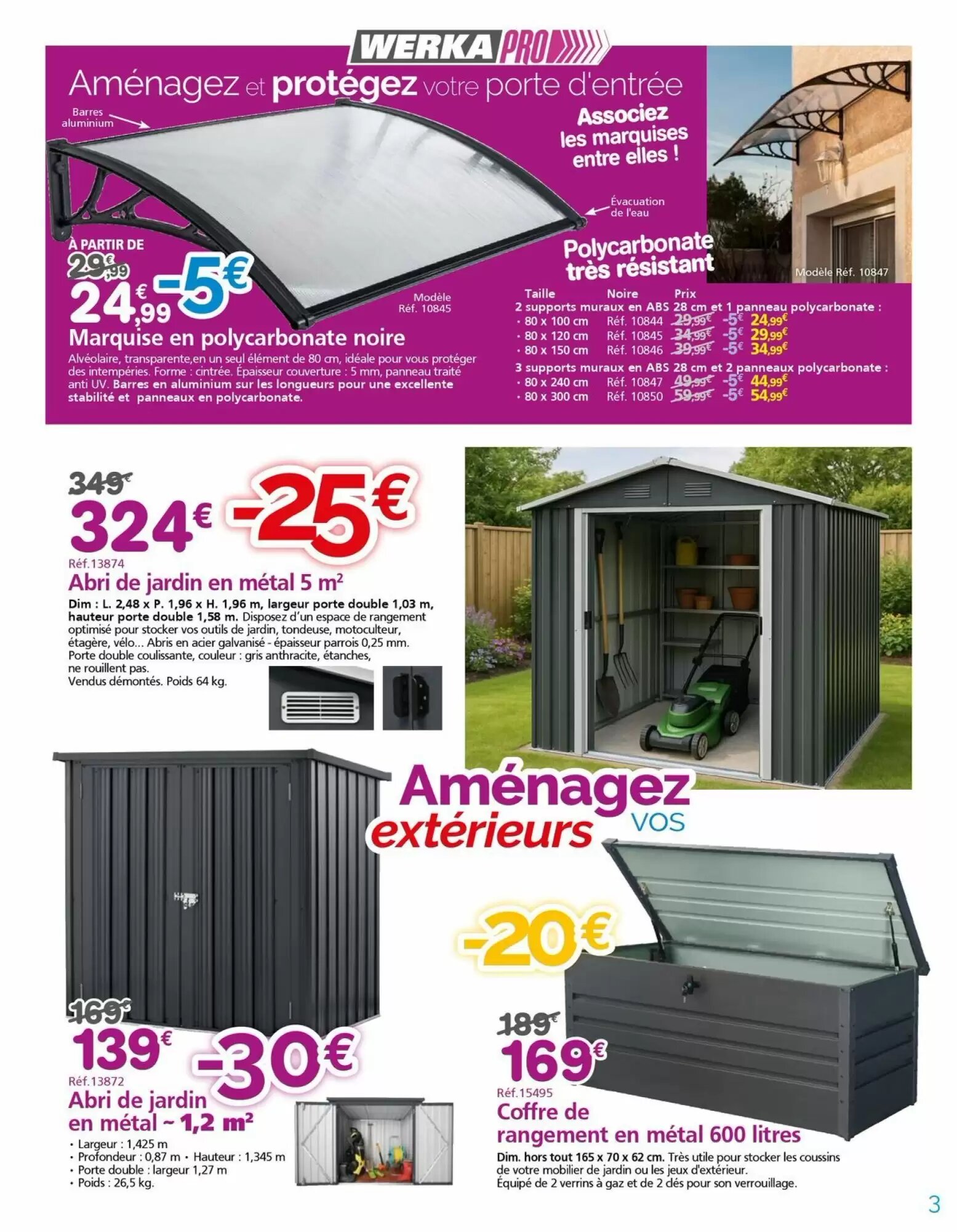 Prospectus promotionnel Provence Outillage valable à partir du 31/08/2026 - Page 3.