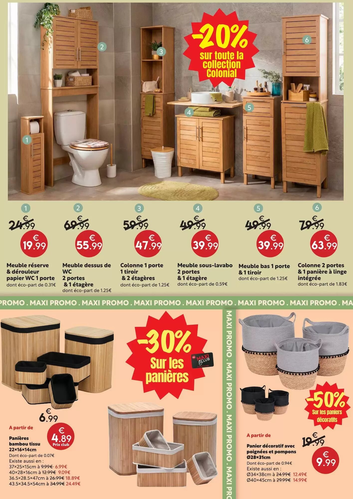 Prospectus promotionnel Maxi Bazar valable à partir du 31/08/2026 - Page 16.