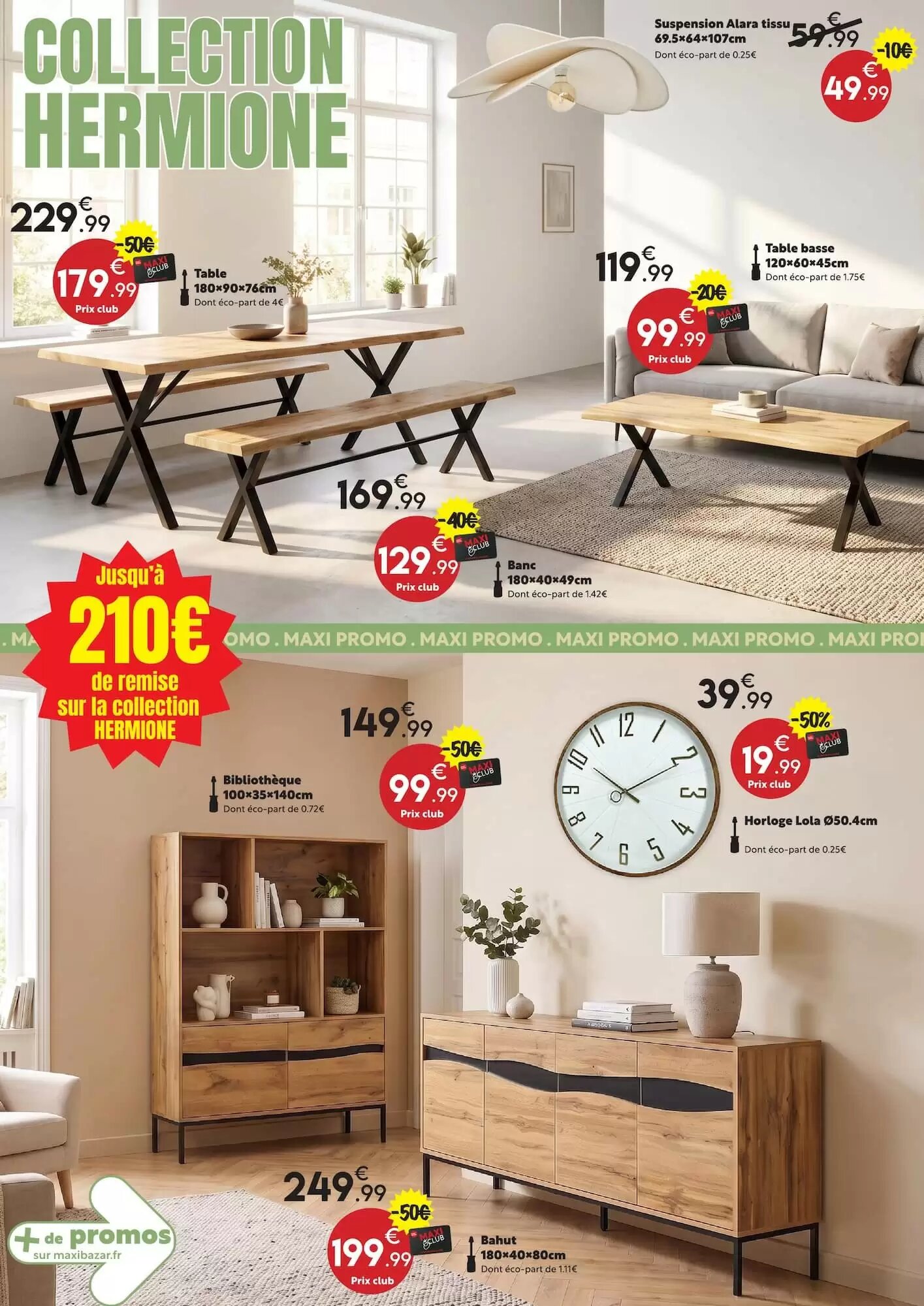 Prospectus promotionnel Maxi Bazar valable à partir du 31/08/2026 - Page 3.