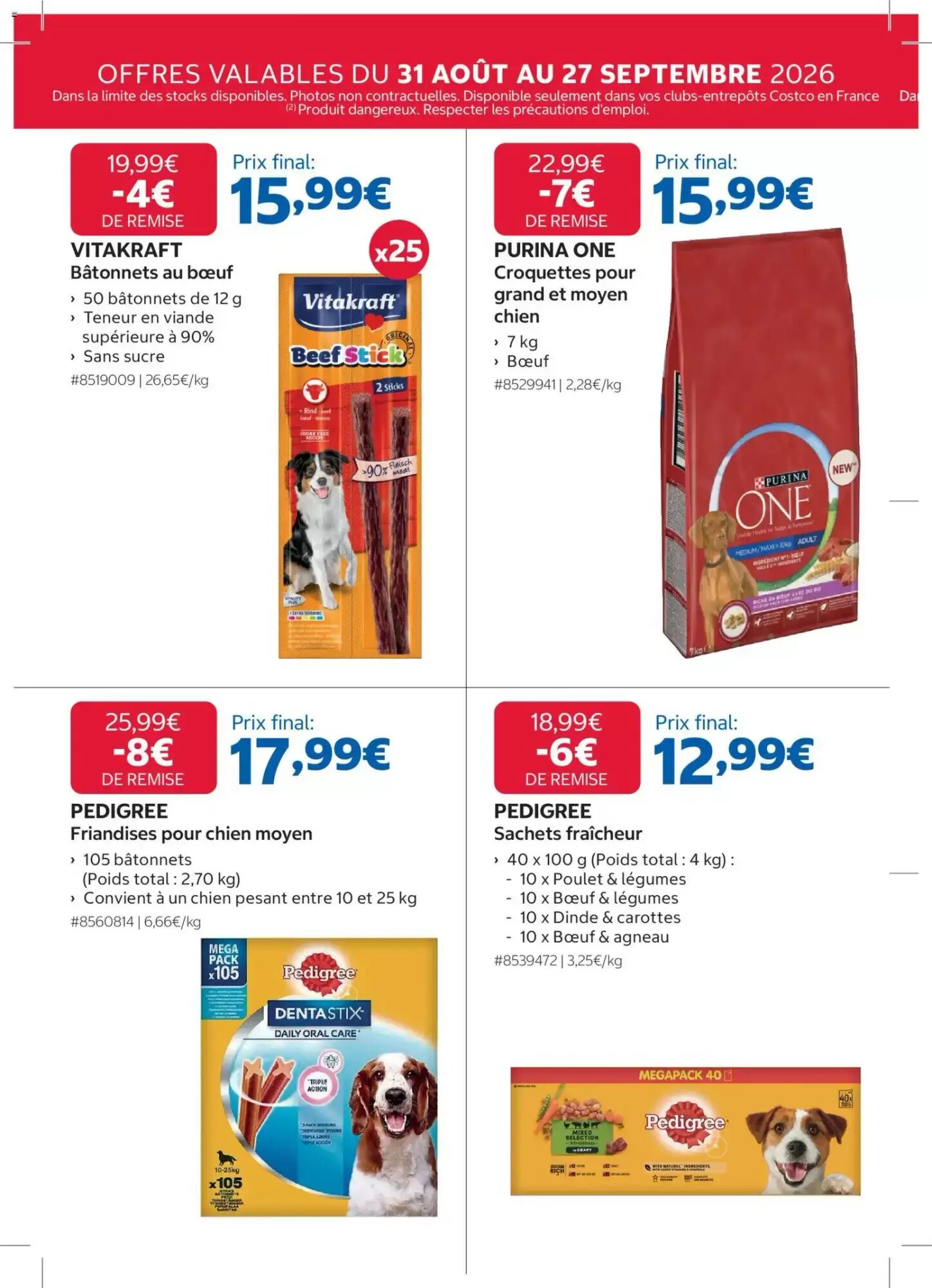 Prospectus promotionnel Costco valable à partir du 31/08/2026 - Page 18.