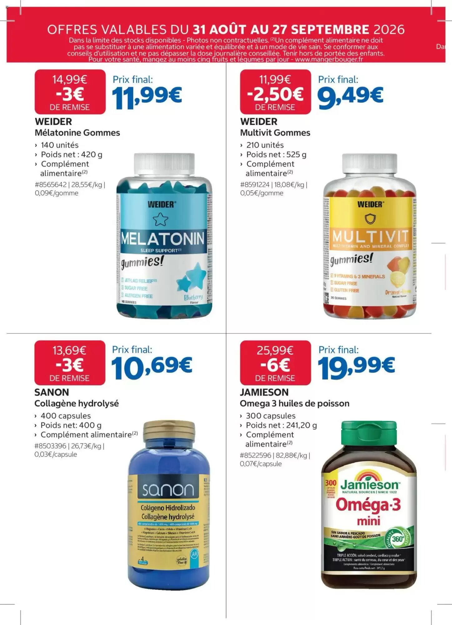 Prospectus promotionnel Costco valable à partir du 31/08/2026 - Page 8.