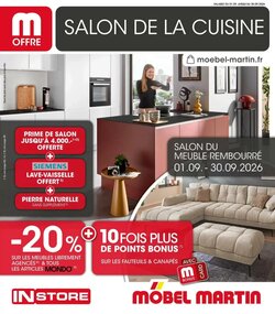 Prospectus promotionnel Möbel Martin valable à partir du 31/08/2026