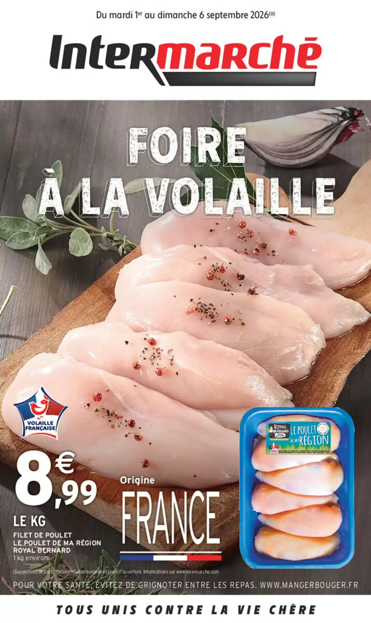 Prospectus promotionnel Intermarché valable à partir du 01/09/2026 - Page 1.