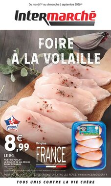 Prospectus promotionnel Intermarché Hyper valable à partir du 01/09/2026