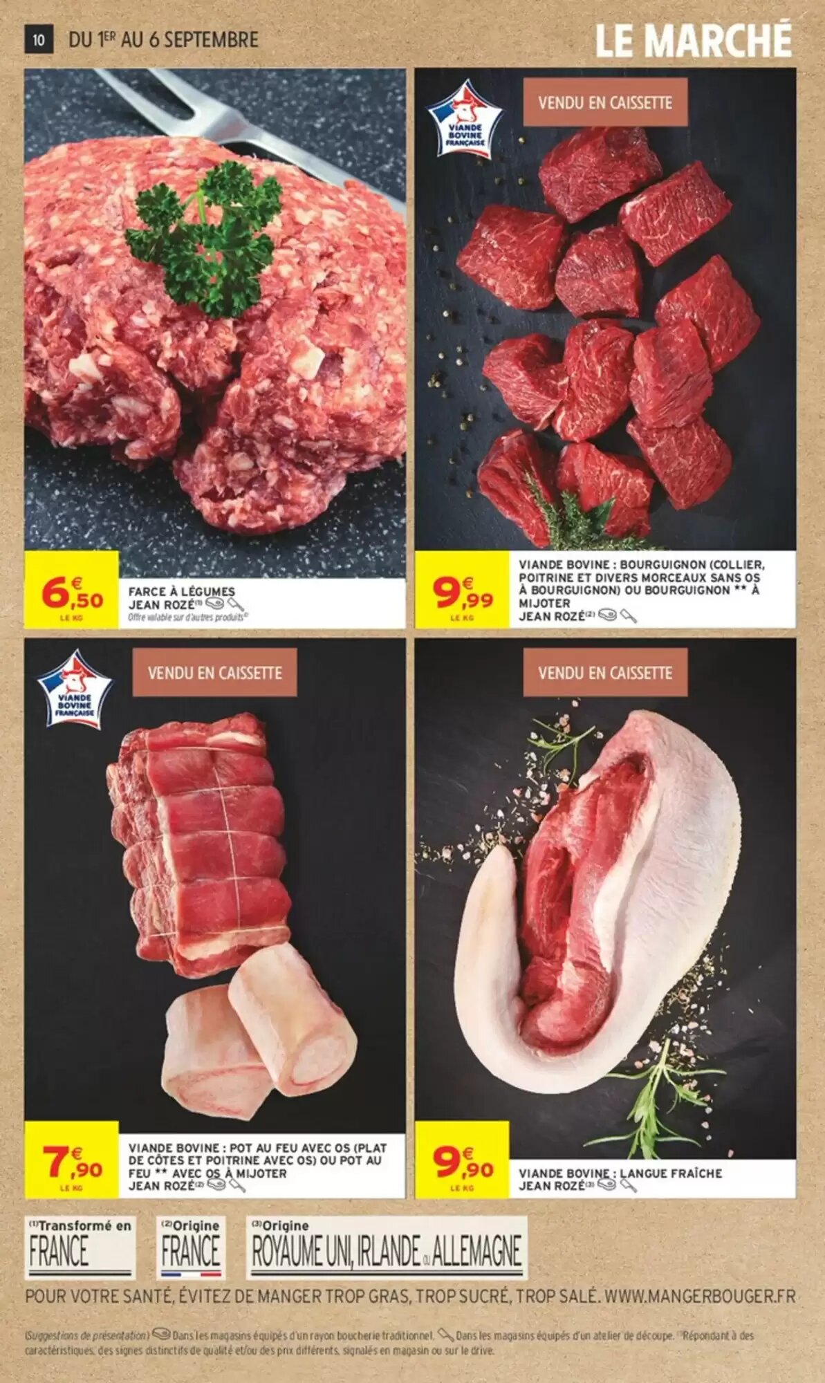 Prospectus promotionnel Intermarché Hyper valable à partir du 01/09/2026 - Page 10.