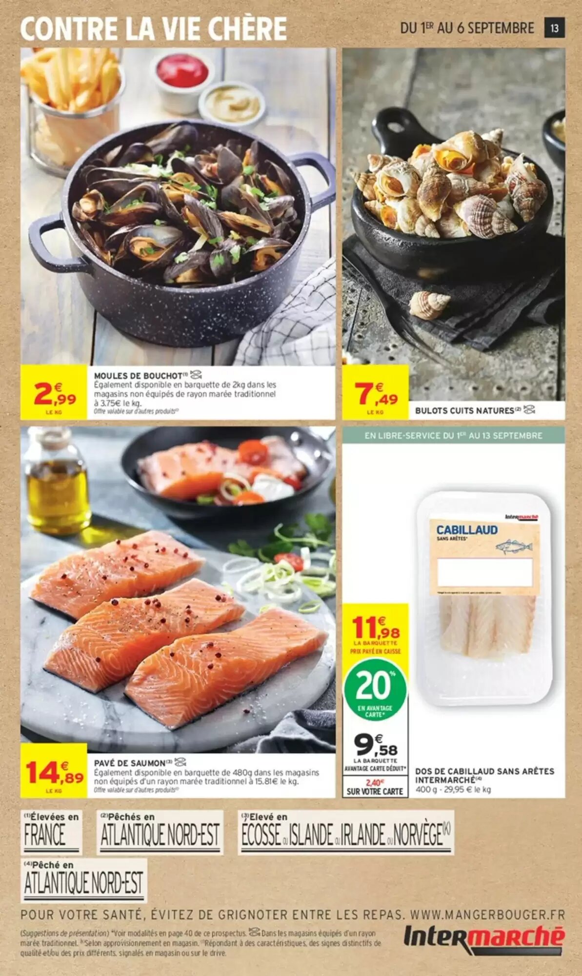 Prospectus promotionnel Intermarché Hyper valable à partir du 01/09/2026 - Page 13.