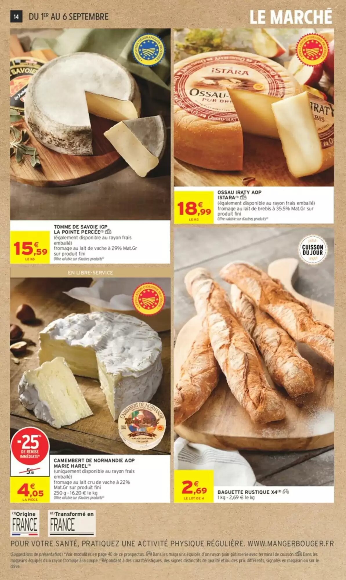 Prospectus promotionnel Intermarché Hyper valable à partir du 01/09/2026 - Page 14.