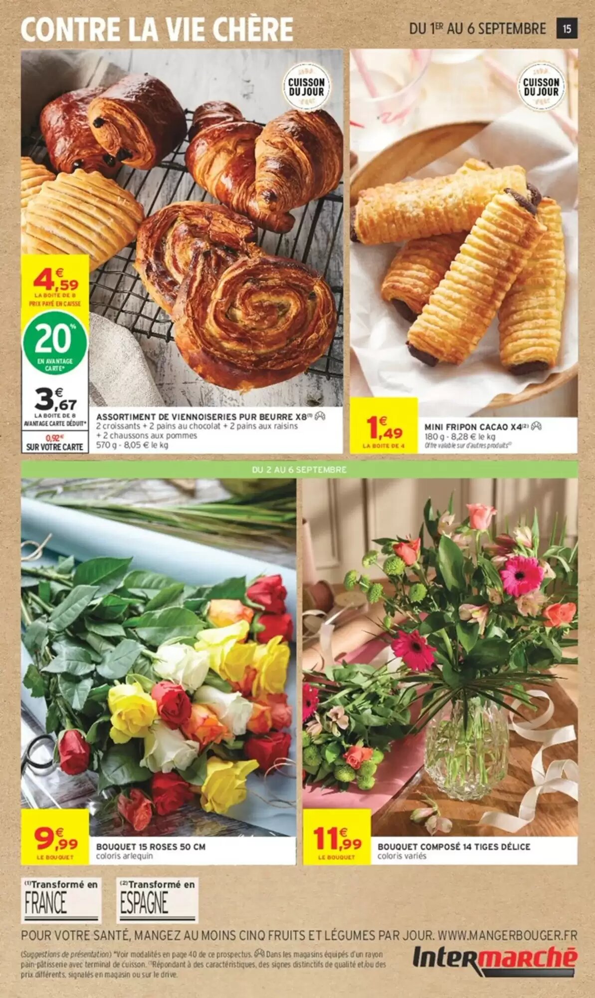 Prospectus promotionnel Intermarché Hyper valable à partir du 01/09/2026 - Page 15.