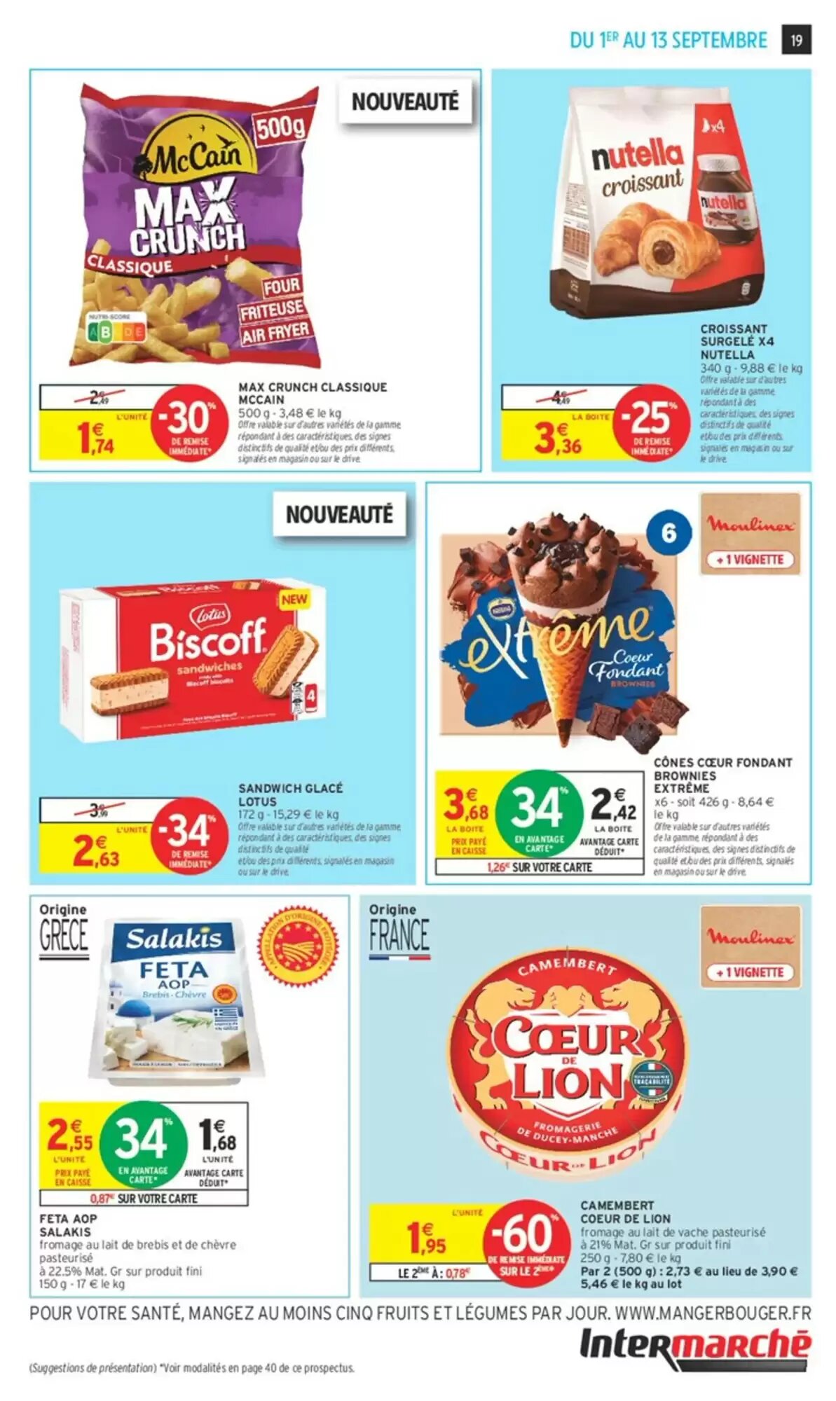 Prospectus promotionnel Intermarché Hyper valable à partir du 01/09/2026 - Page 19.
