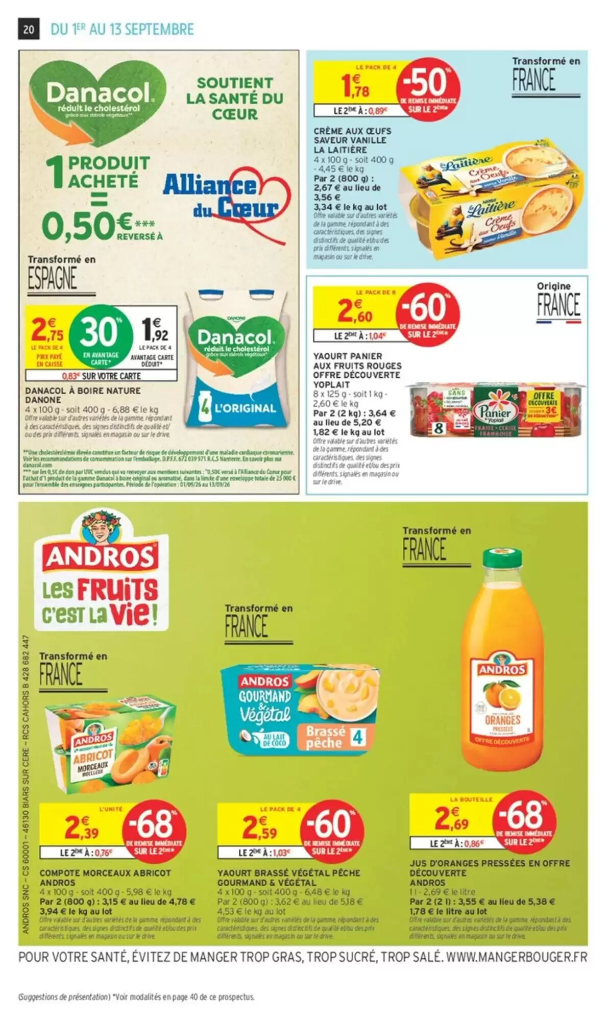 Prospectus promotionnel Intermarché Hyper valable à partir du 01/09/2026 - Page 20.