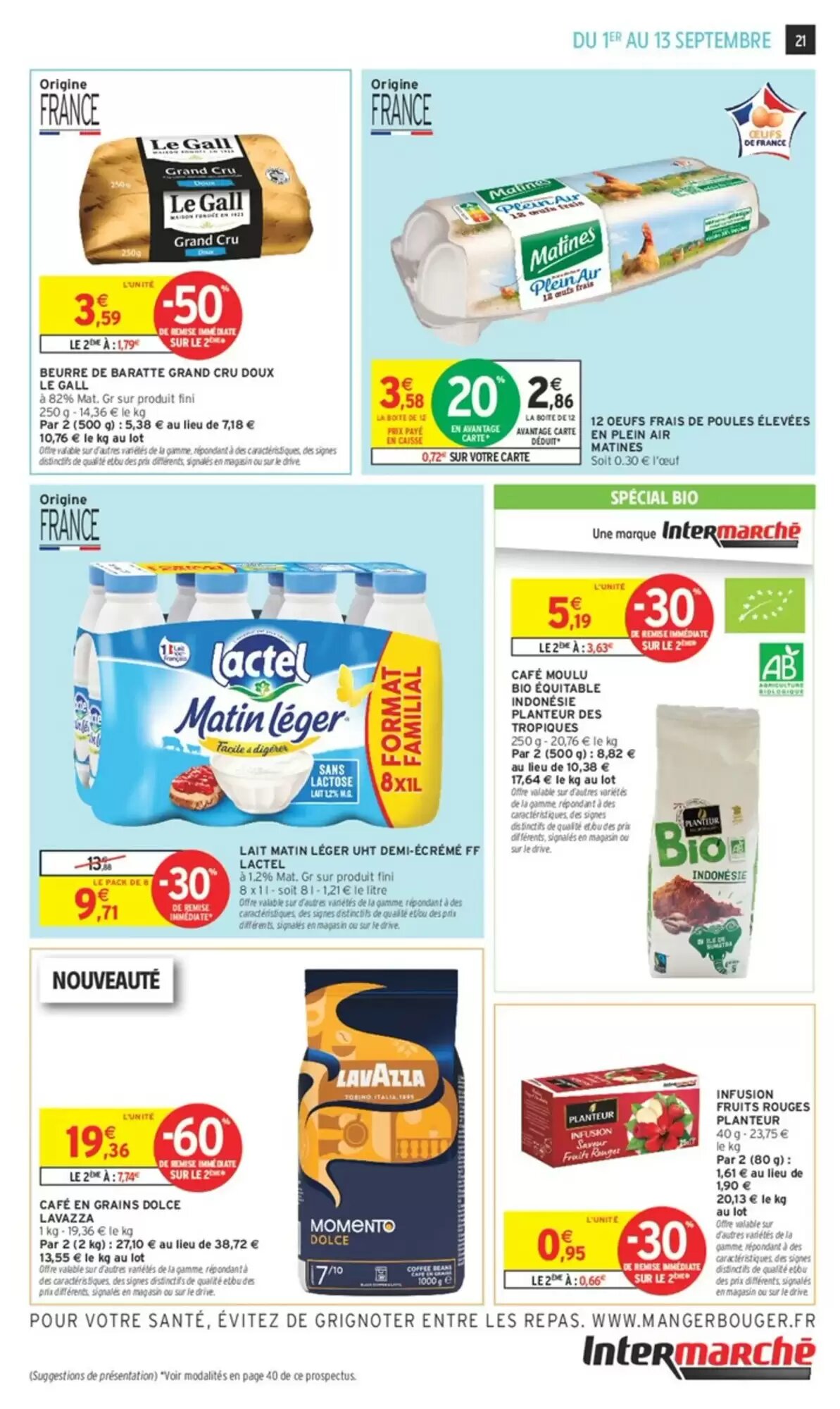Prospectus promotionnel Intermarché Hyper valable à partir du 01/09/2026 - Page 21.