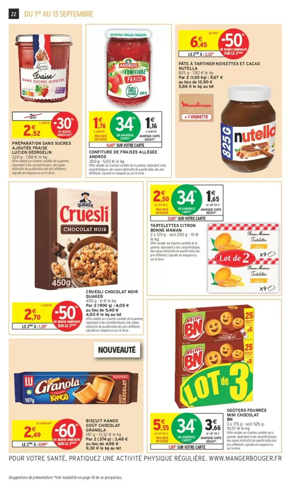 Prospectus promotionnel Intermarché Hyper valable à partir du 01/09/2026 - Page 22.