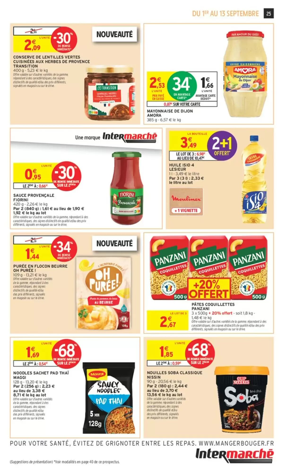 Prospectus promotionnel Intermarché Hyper valable à partir du 01/09/2026 - Page 25.