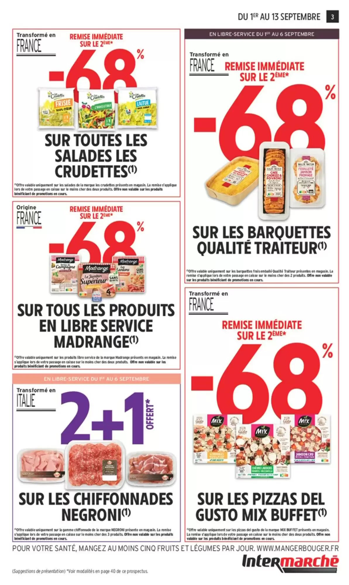 Prospectus promotionnel Intermarché Hyper valable à partir du 01/09/2026 - Page 3.