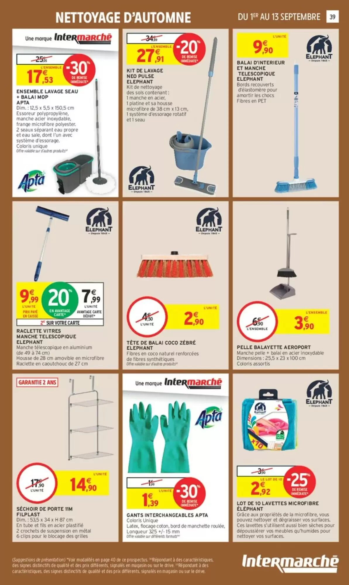 Prospectus promotionnel Intermarché Hyper valable à partir du 01/09/2026 - Page 39.