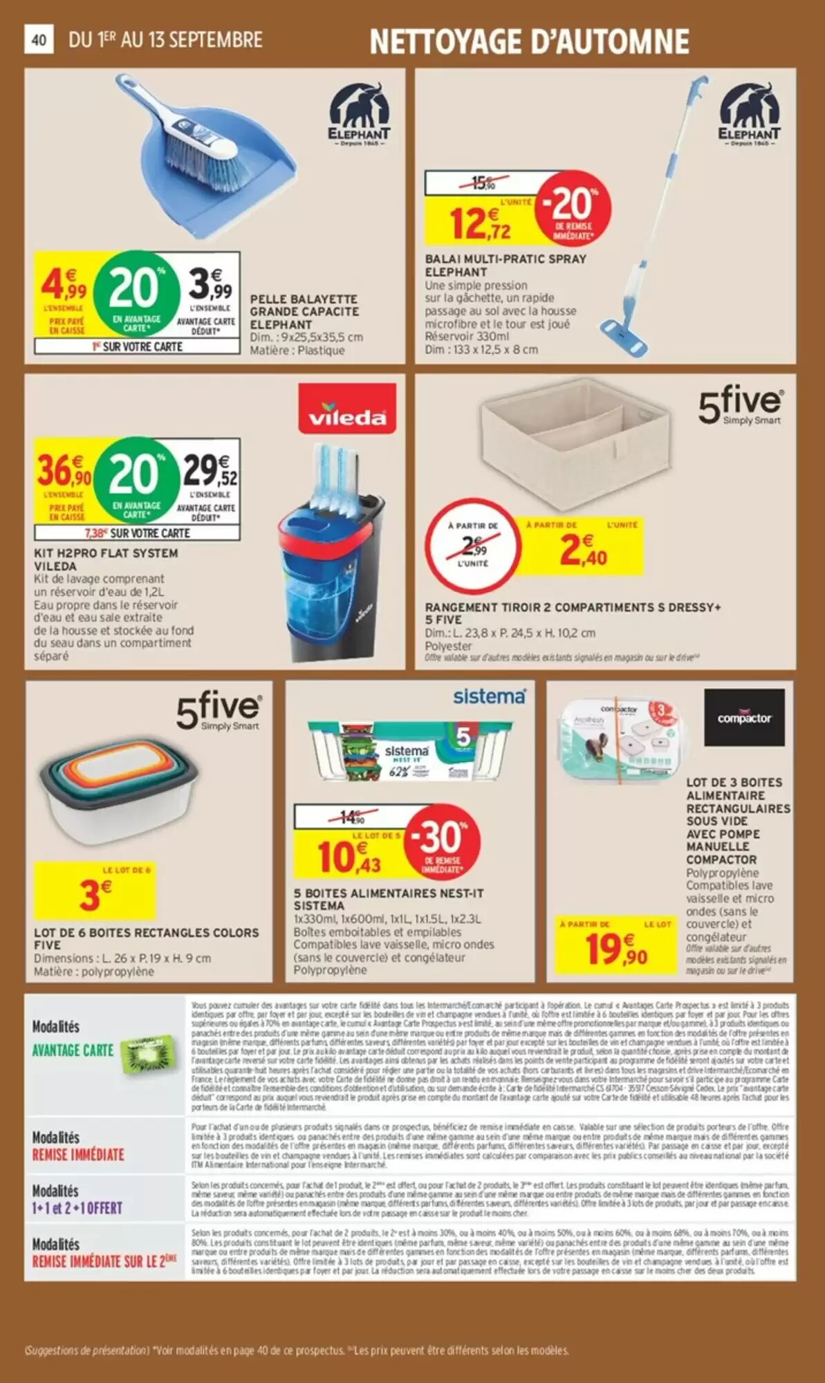 Prospectus promotionnel Intermarché Hyper valable à partir du 01/09/2026 - Page 40.