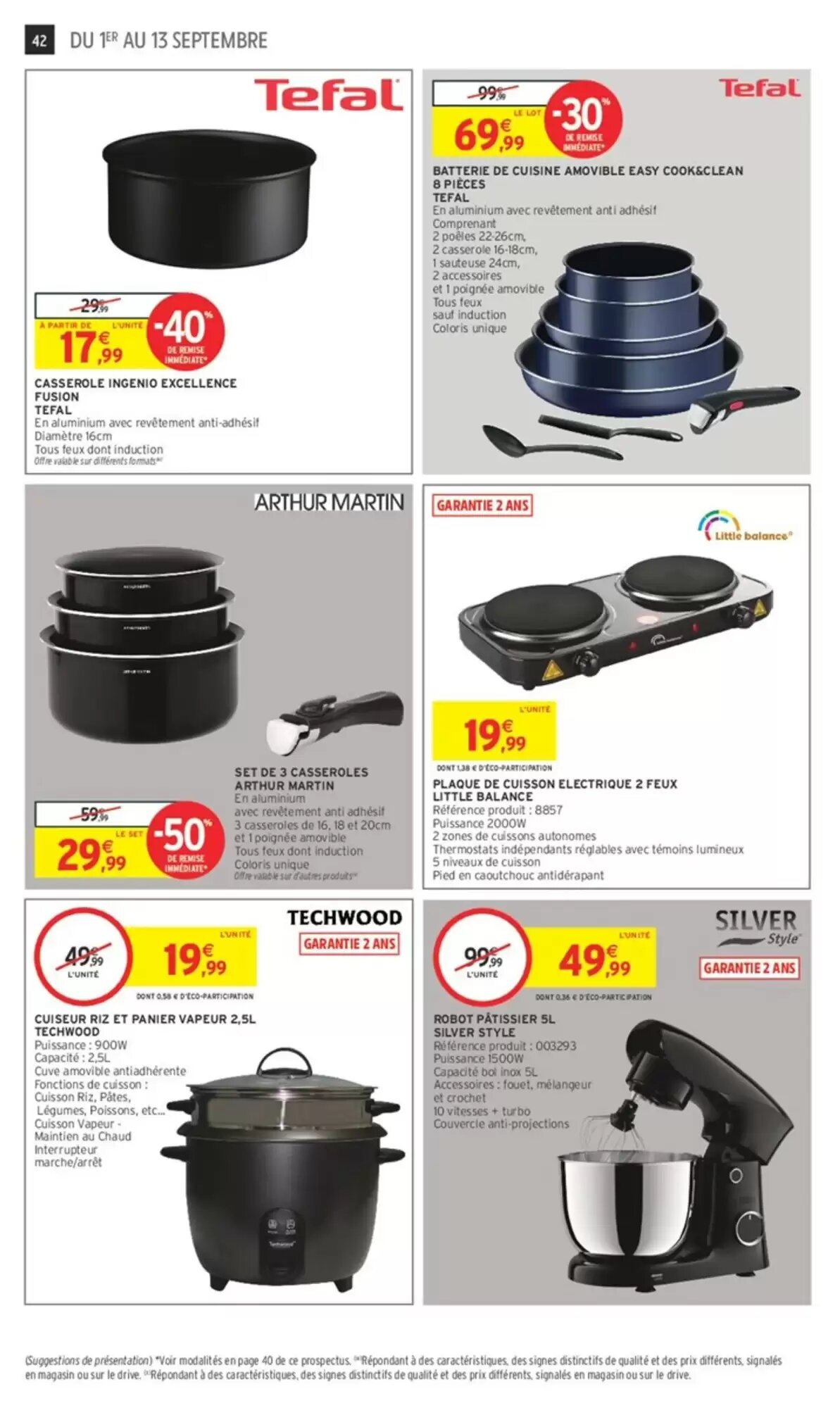 Prospectus promotionnel Intermarché Hyper valable à partir du 01/09/2026 - Page 42.