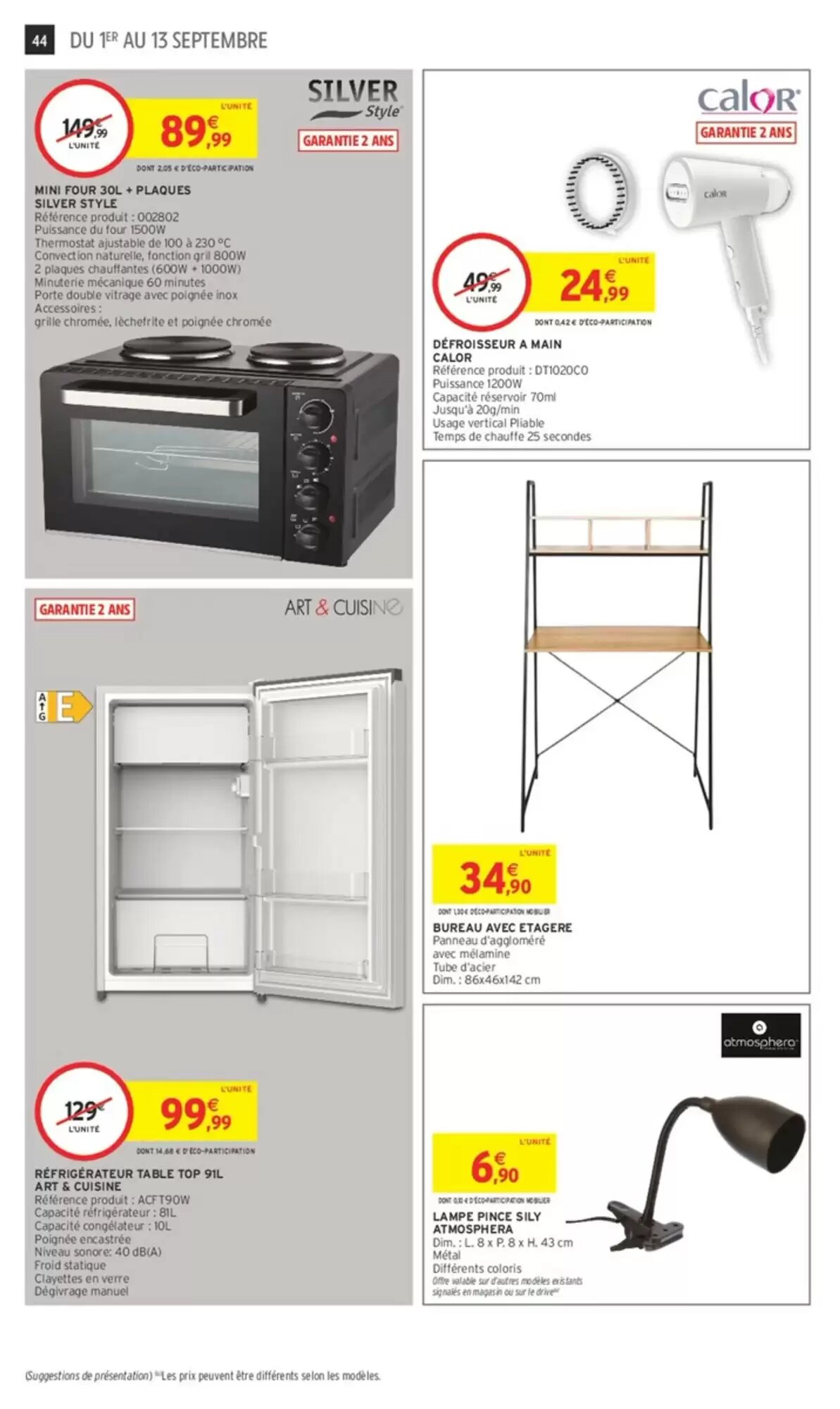 Prospectus promotionnel Intermarché Hyper valable à partir du 01/09/2026 - Page 44.