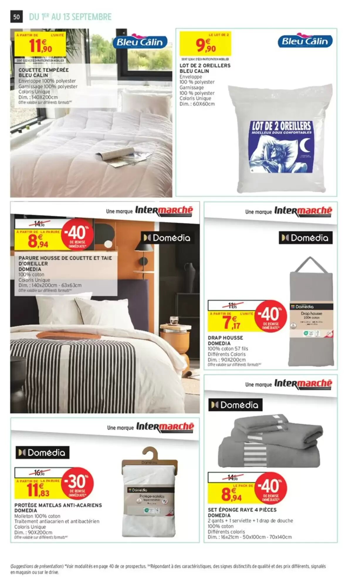 Prospectus promotionnel Intermarché Hyper valable à partir du 01/09/2026 - Page 50.