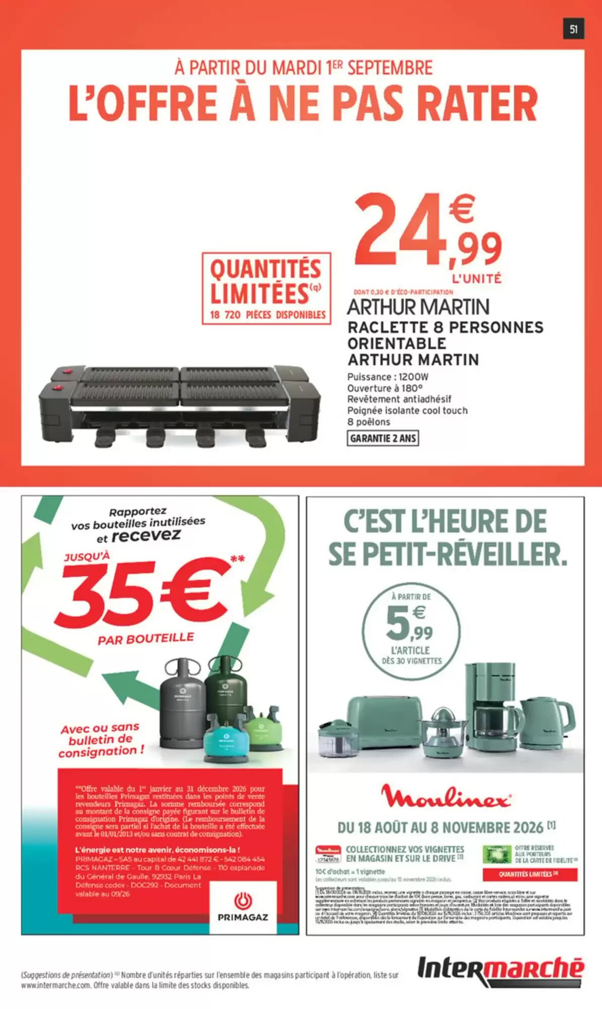 Prospectus promotionnel Intermarché Hyper valable à partir du 01/09/2026 - Page 51.