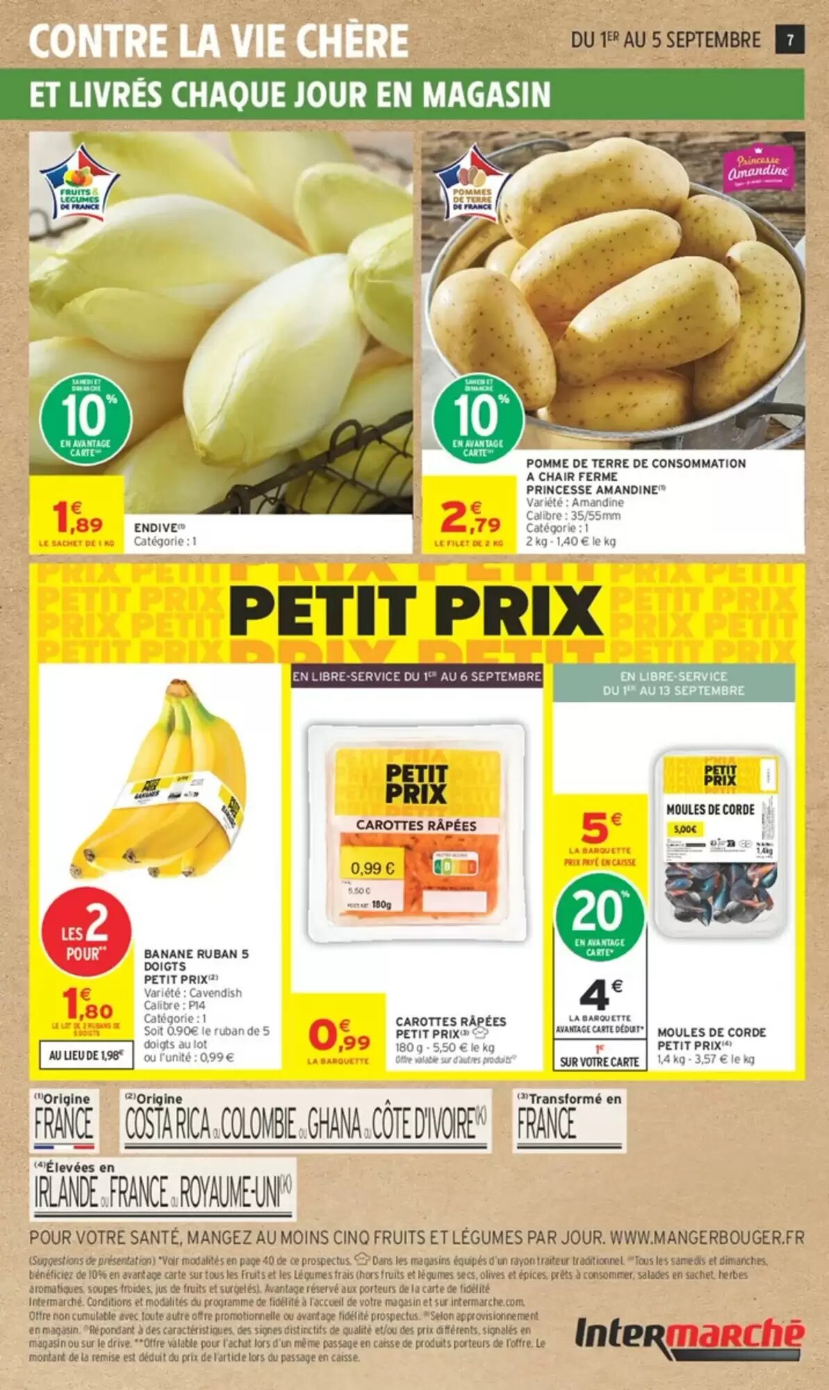 Prospectus promotionnel Intermarché Hyper valable à partir du 01/09/2026 - Page 7.