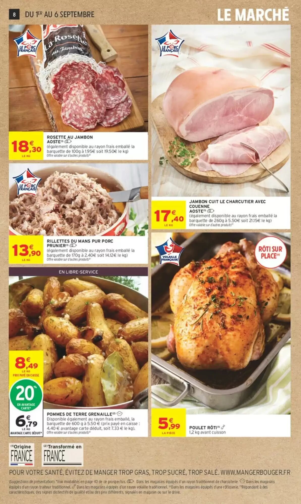 Prospectus promotionnel Intermarché Hyper valable à partir du 01/09/2026 - Page 8.