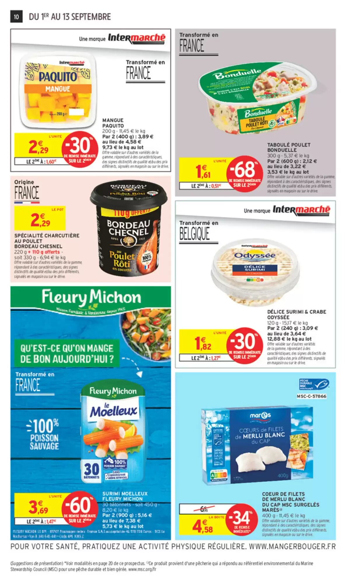 Prospectus promotionnel Intermarché valable à partir du 01/09/2026 - Page 10.