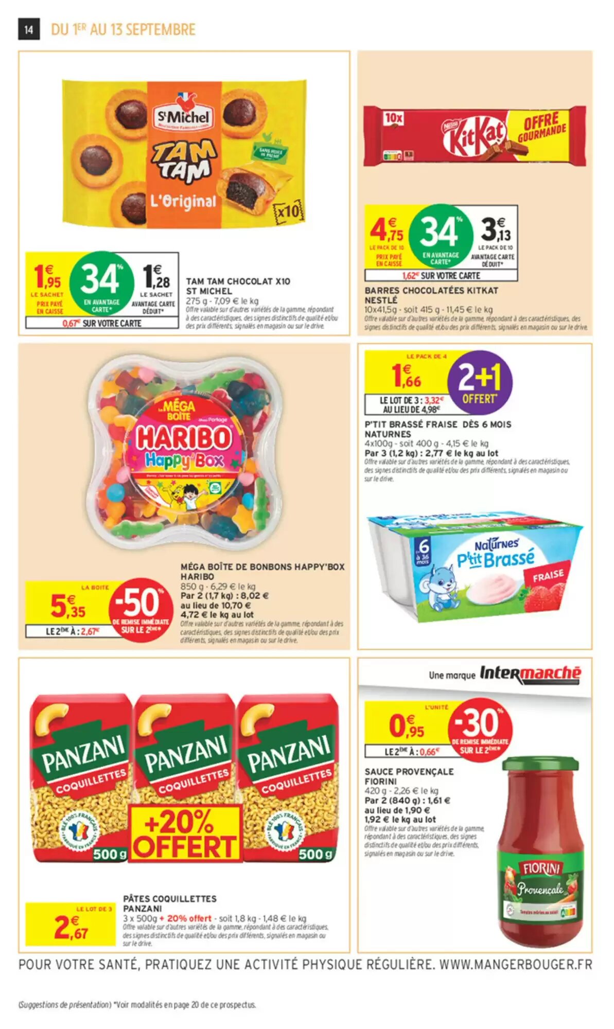 Prospectus promotionnel Intermarché valable à partir du 01/09/2026 - Page 14.