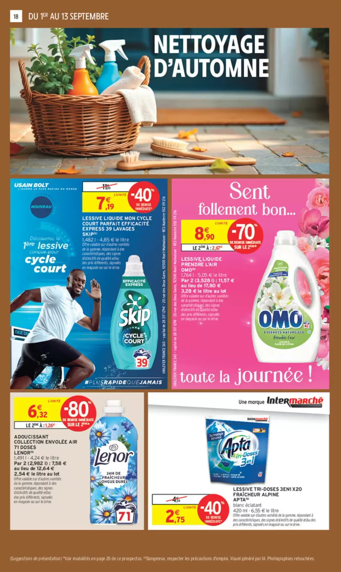 Prospectus promotionnel Intermarché valable à partir du 01/09/2026 - Page 18.
