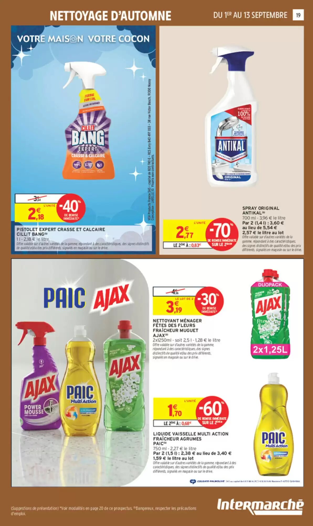 Prospectus promotionnel Intermarché valable à partir du 01/09/2026 - Page 19.