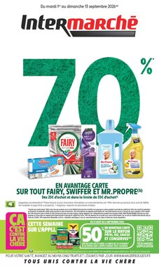 Prospectus promotionnel Intermarché valable à partir du 01/09/2026
