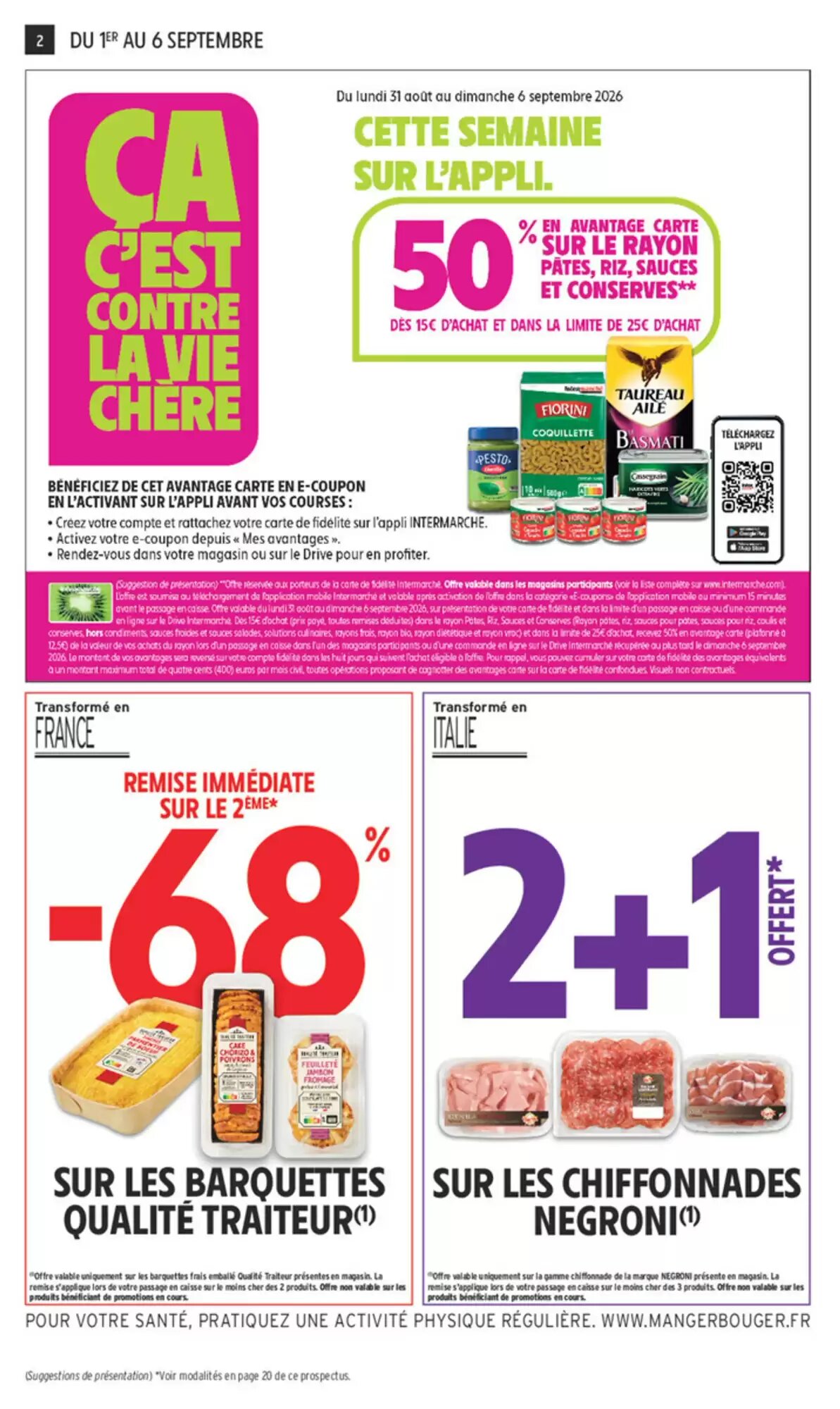 Prospectus promotionnel Intermarché valable à partir du 01/09/2026 - Page 2.