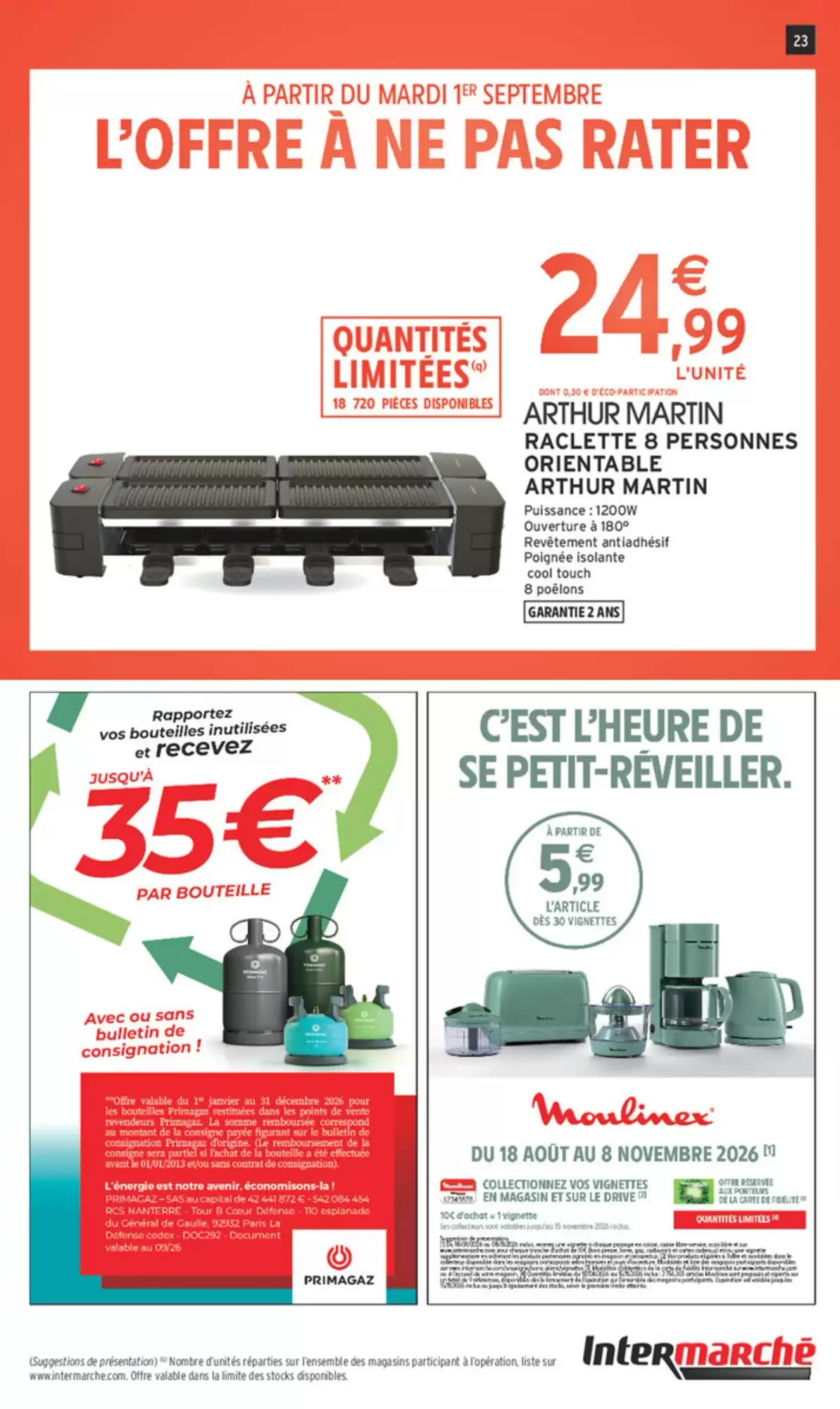 Prospectus promotionnel Intermarché valable à partir du 01/09/2026 - Page 23.