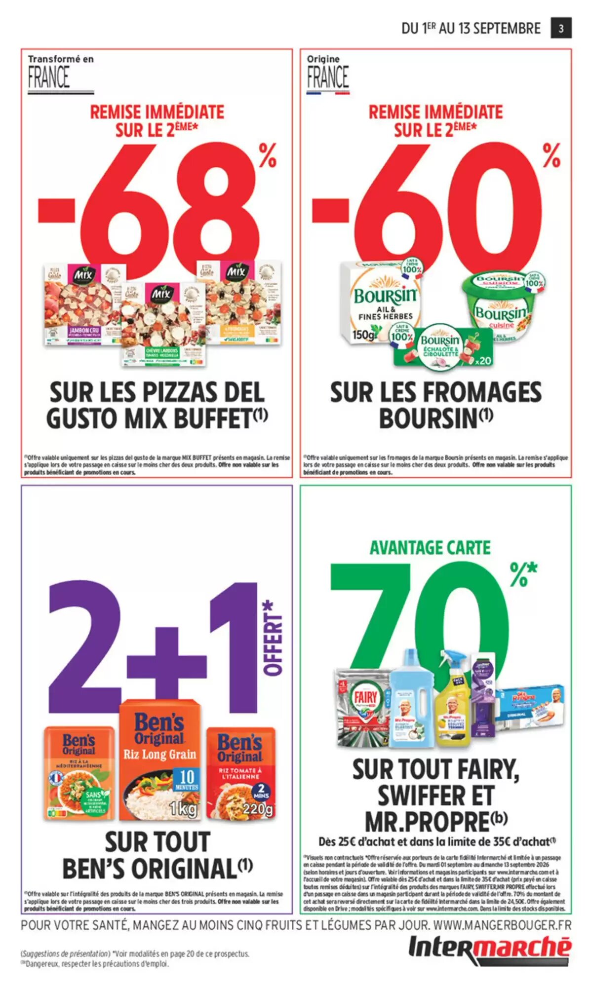 Prospectus promotionnel Intermarché valable à partir du 01/09/2026 - Page 3.