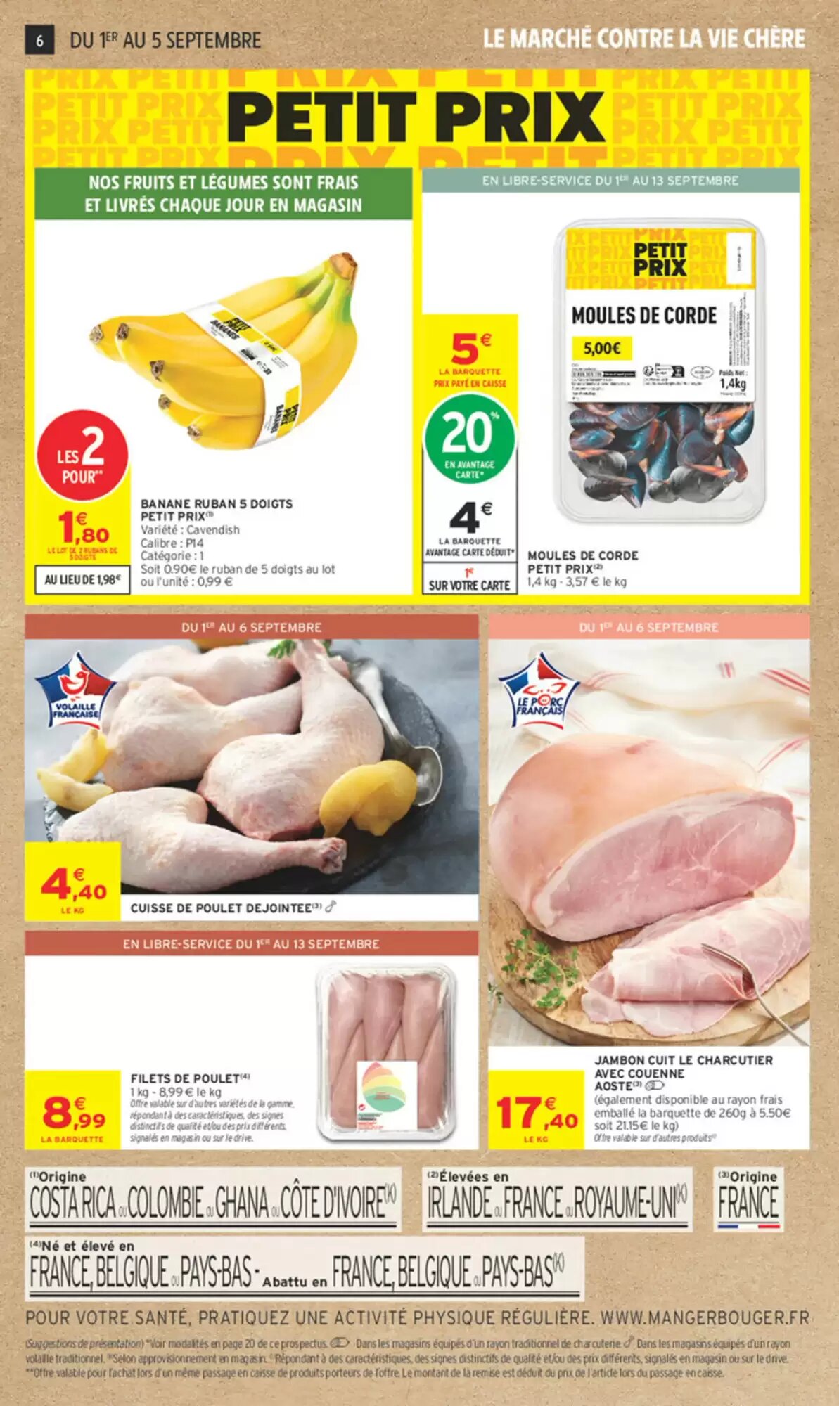 Prospectus promotionnel Intermarché valable à partir du 01/09/2026 - Page 6.