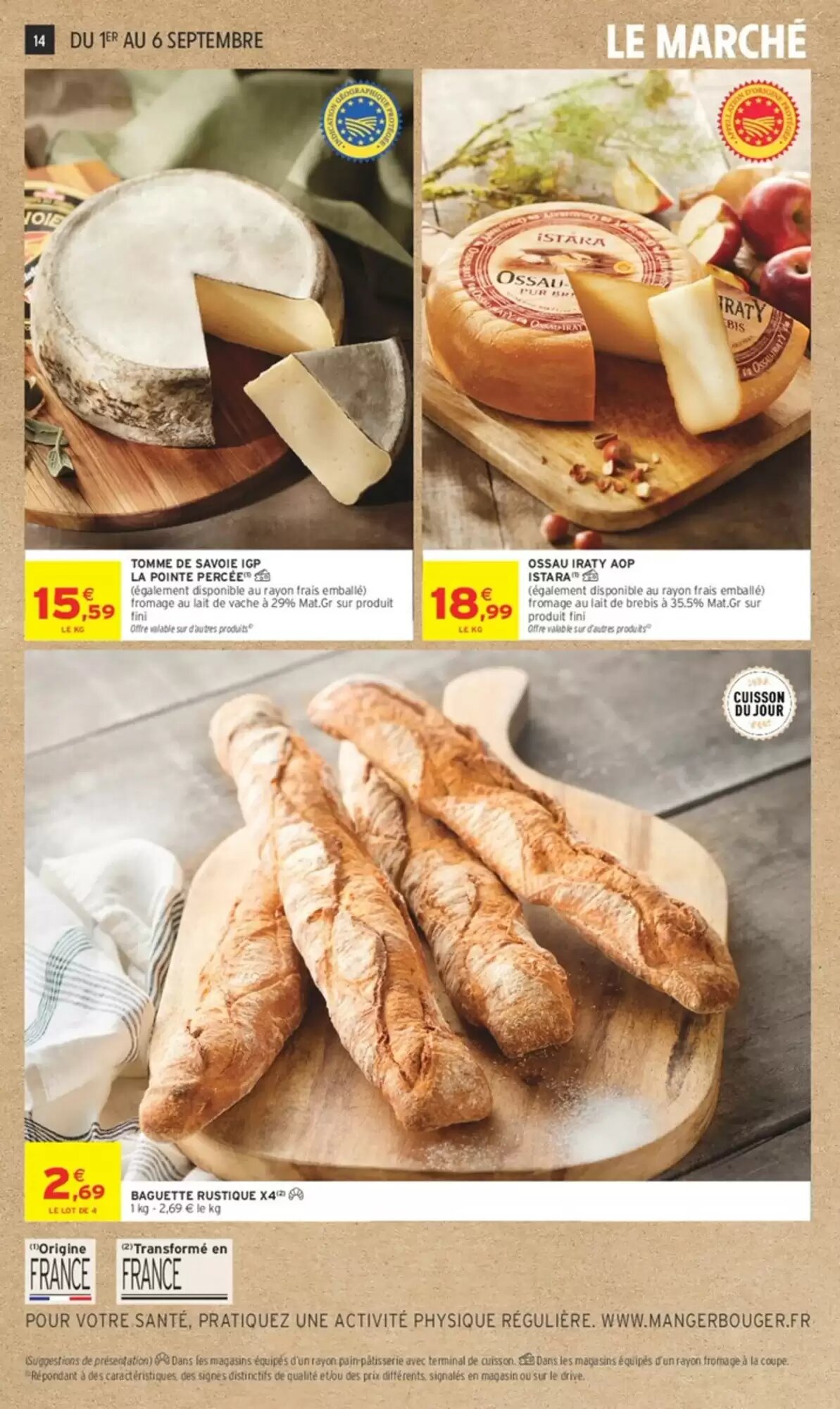 Prospectus promotionnel Intermarché valable à partir du 01/09/2026 - Page 14.