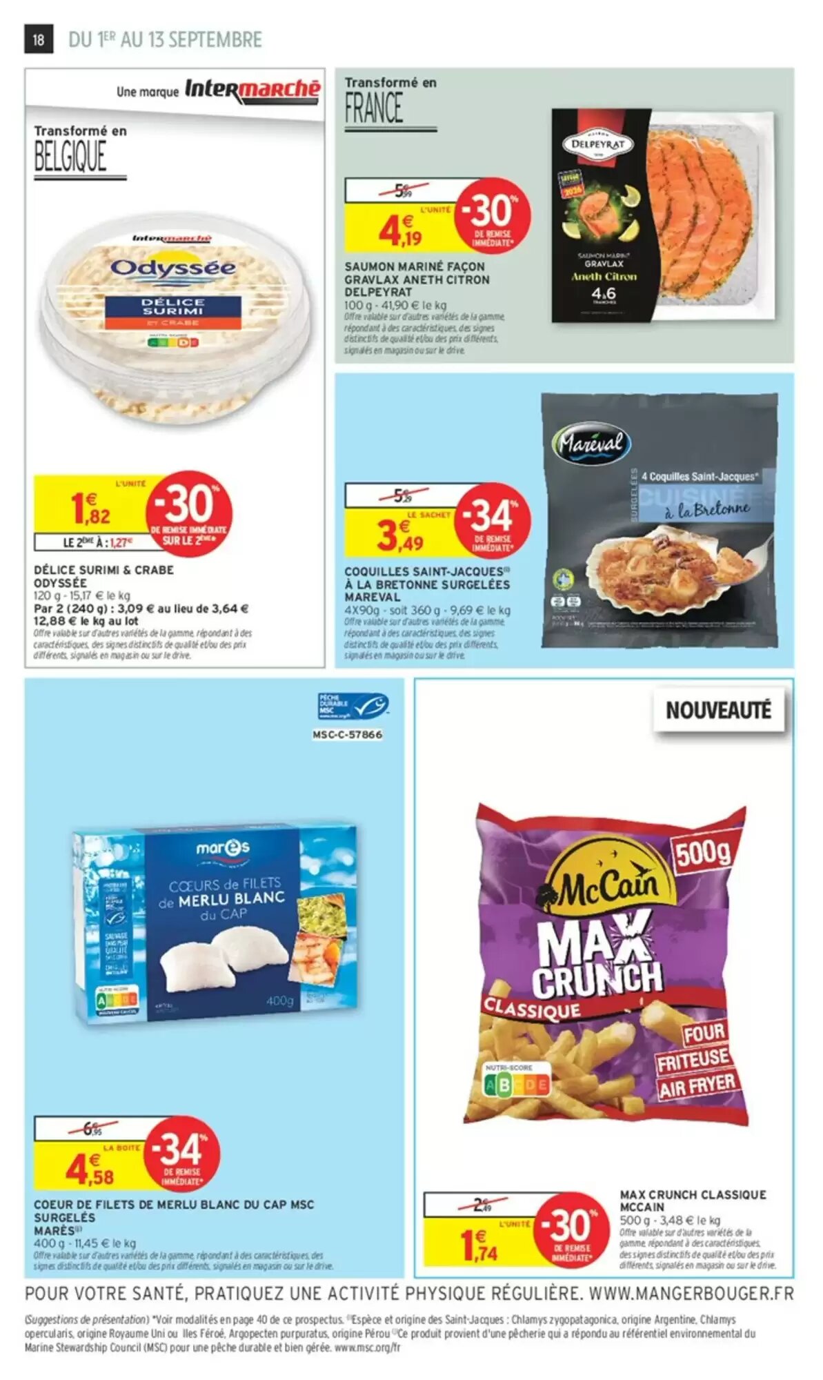 Prospectus promotionnel Intermarché valable à partir du 01/09/2026 - Page 18.