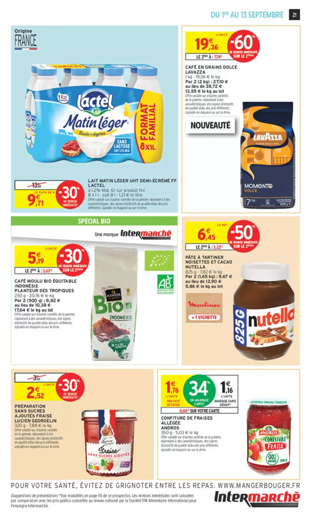 Prospectus promotionnel Intermarché valable à partir du 01/09/2026 - Page 21.