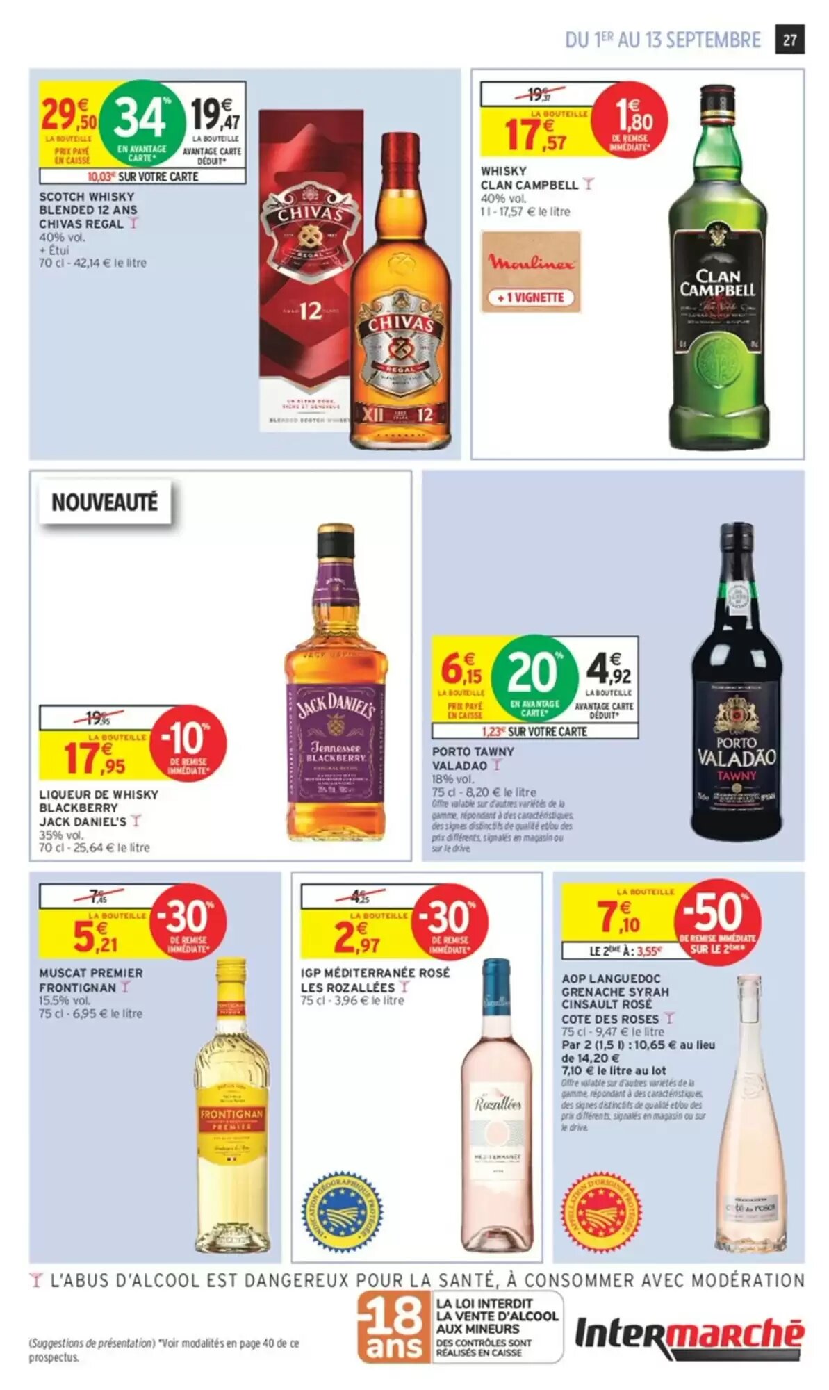 Prospectus promotionnel Intermarché valable à partir du 01/09/2026 - Page 27.