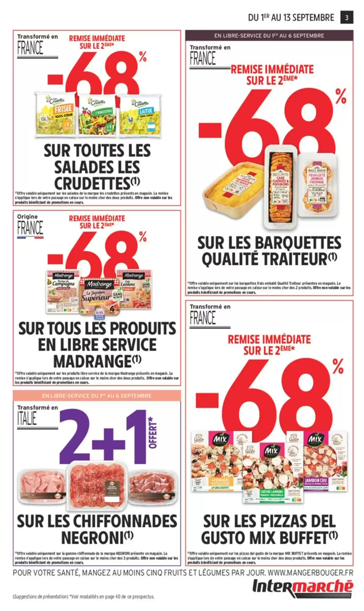 Prospectus promotionnel Intermarché valable à partir du 01/09/2026 - Page 3.