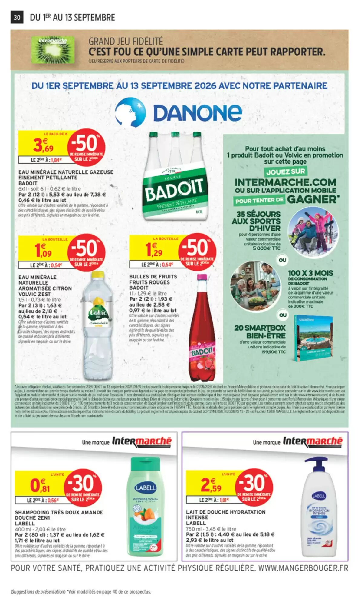 Prospectus promotionnel Intermarché valable à partir du 01/09/2026 - Page 30.