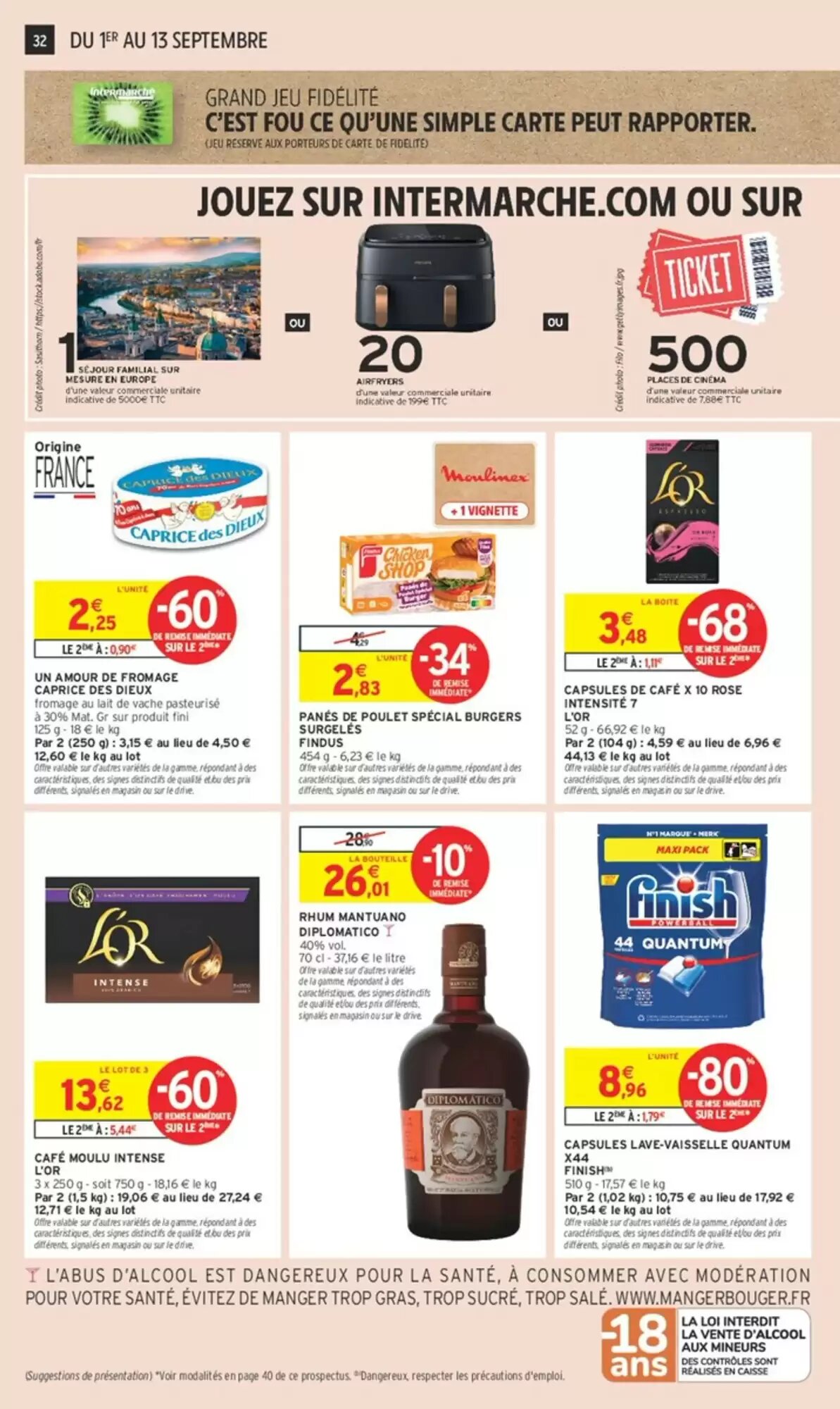 Prospectus promotionnel Intermarché valable à partir du 01/09/2026 - Page 32.