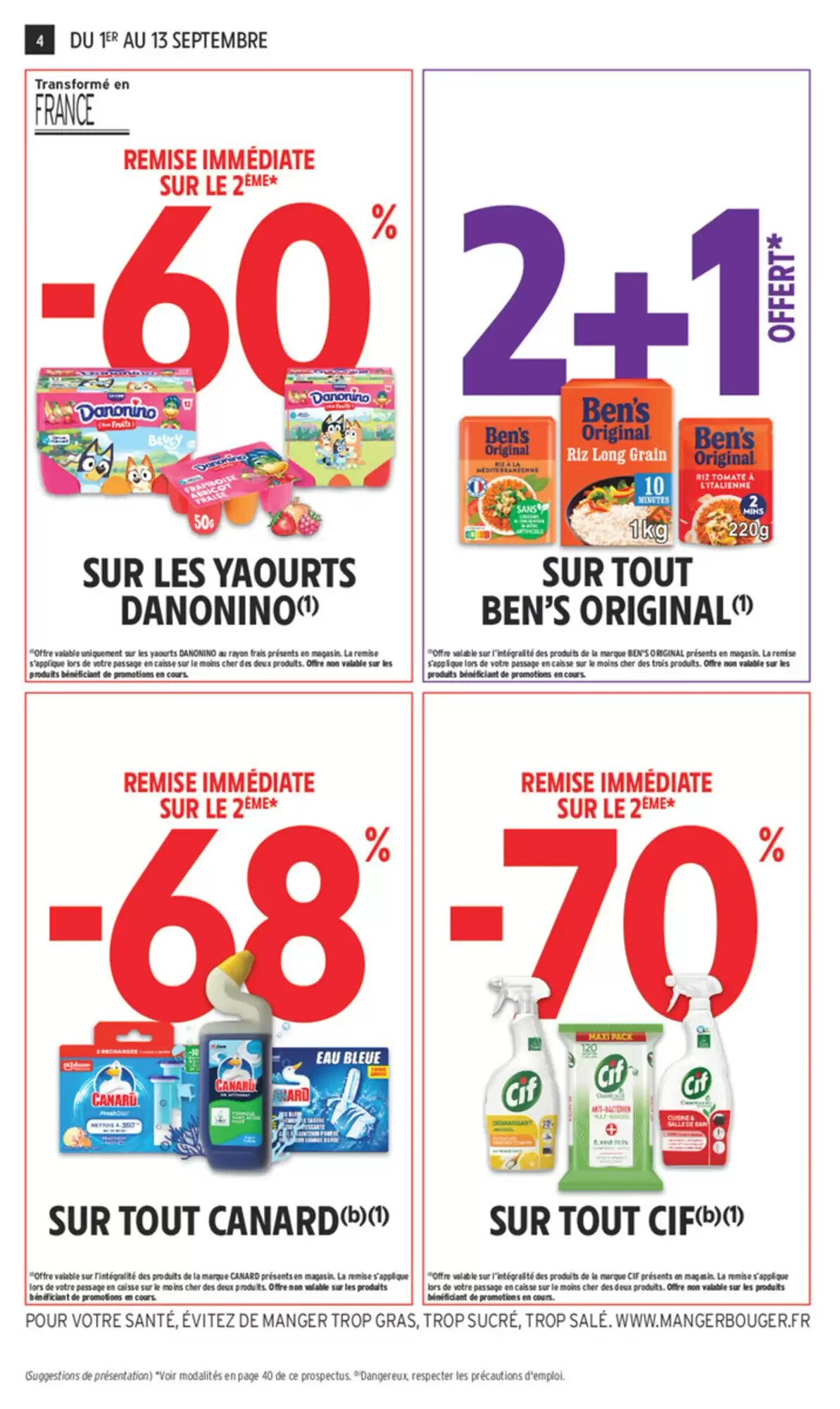 Prospectus promotionnel Intermarché valable à partir du 01/09/2026 - Page 4.